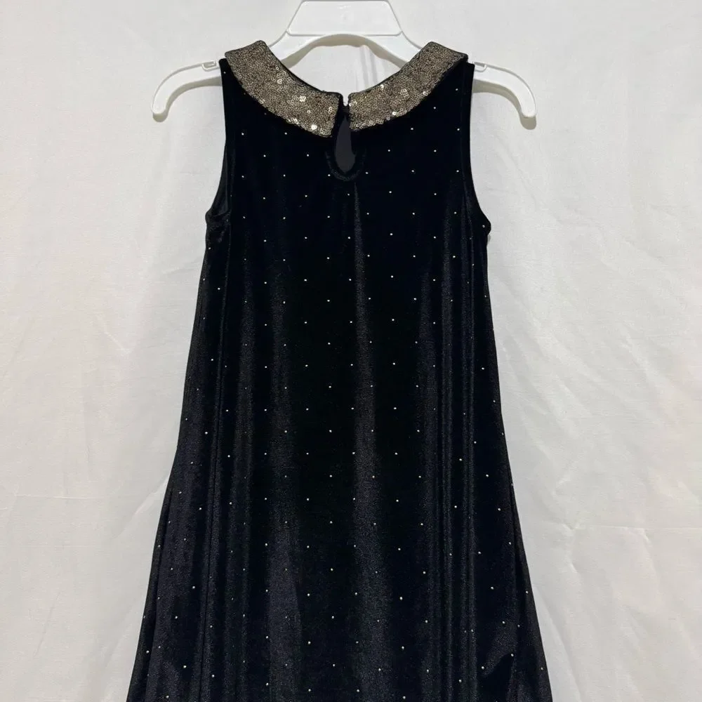 Girls black & gold Epic threads dress